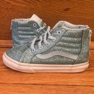 Toddler girl Vans sneakers, size 9